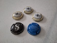 lot de 5 capsules de champagne