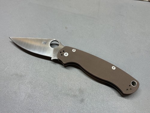 Spyderco c81gpbn2 paramilitary - spyderco,