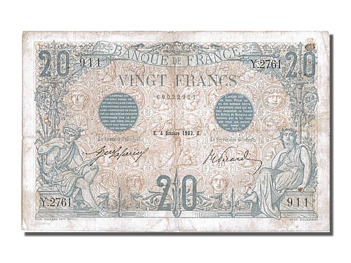 Billet france francs 20 - france,,