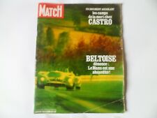PARIS MATCH N°1153 du 12/06/1971 Beltoise 24H Mans Castro Colombey Tricia Nixon