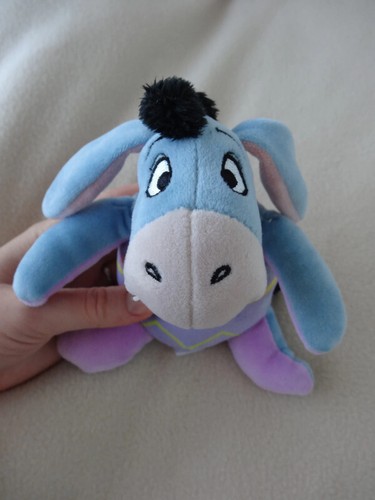 Peluche bleu disney bourriquet - bleu,