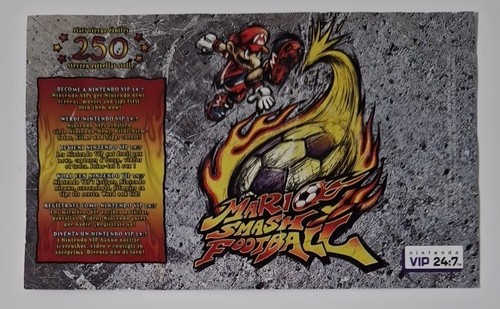 Carte vip 250 - mario, smash