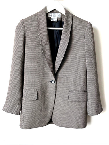 Veste tailleur marron - veste, petit