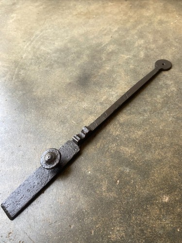 Ancienne barre fer forgé - , pour