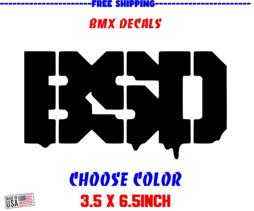 Bsd bmx sticker - bmx, fit