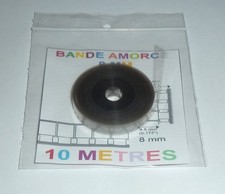 BANDE AMORCE 8 MM 10 MÈTRES CRISTAL D'OCCASION SANS SCOTCHS
