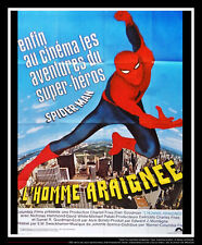 SPIDERMAN Large French Grande Vintage Movie Poster Original 1977