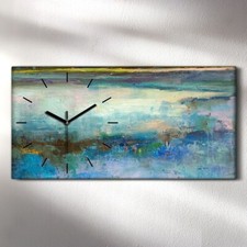 Horloge numerique sur toile