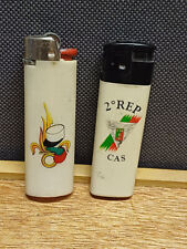 Lot 2 anciens briquets à