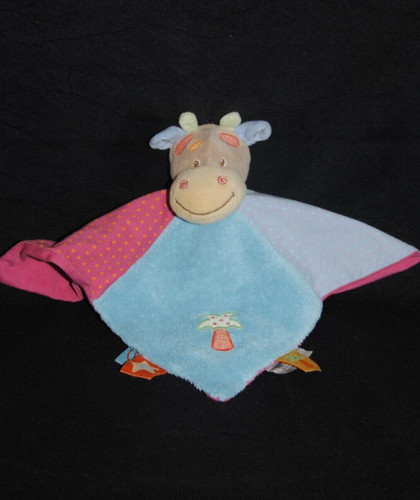 Doudou plat girafe nattou - doudou,