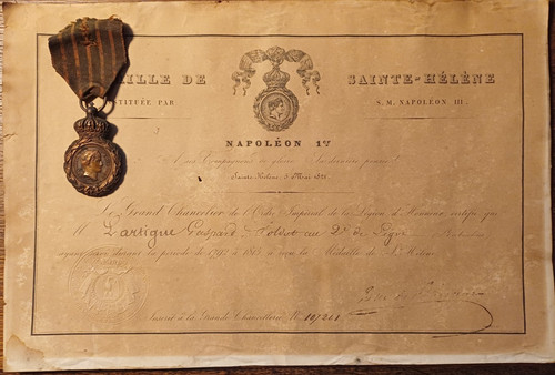 Diplôme médaille de - diplôme,