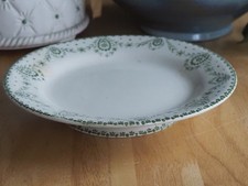 Ancien compotier à talon Creil et Montereau service Bruxelles. Diam 23,5 cm.