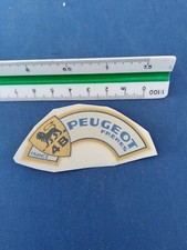 Chromo Transfert cycles Motos Peugeot 