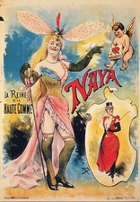 CPSM / CARTE POSTALE / ILLUSTRATEUR / FARIA / NAYALA REINE DE LA HAUTE GOMME