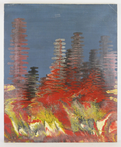 Tableau abstrait vintage - tableau,