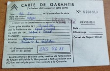 ❤️ ANCIENNE CARTE DE