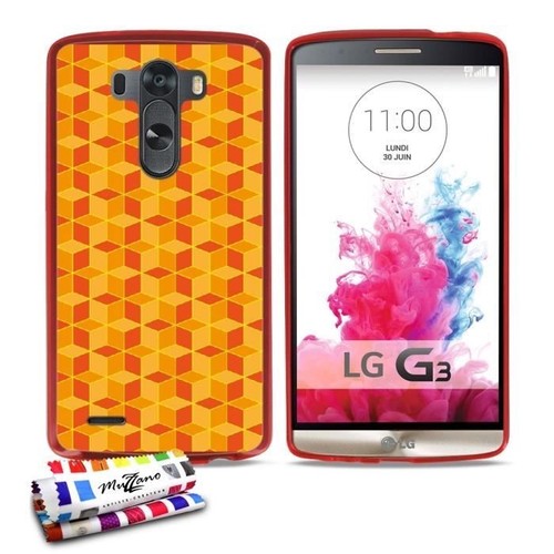 Coque cubes oranges - coque,