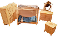 Chambre Milady Galba Galletti an 60 pour Barbie Tressy Mily mannequin vintage