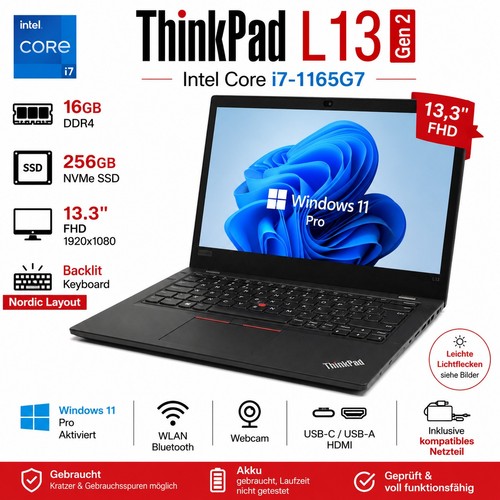 Lenovo thinkpad l13 - lenovo, gen