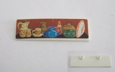 PLAYMOBIL (L1146) MOYEN-AGE - Enseigne Médiévale Etal Maison Potier Vintage 3455