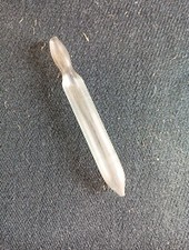 Ancien tube éprouvette Pipette en verre Chimie  L  11cm