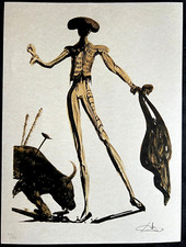 Salvador Dali Lithographie COA