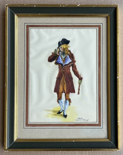 Gouache sur tissu - gouache,