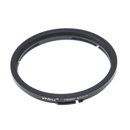 Adaptateur filtre 62mm pour