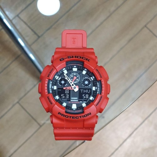 Montre casio shock 100b - casio, g-shock