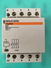 CONTACTEUR AC1 CT 4NO 40A 230V MERLIN-GERIN 15386