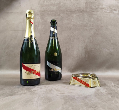 Cendrier champagne mumm double - champagne,