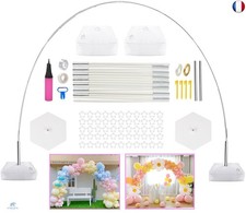 CZCPARY Arche ballon,kit arche ballon ajustable avec base remplie d'eau pour