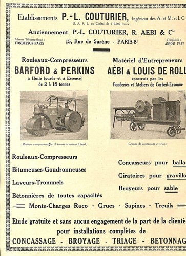 Paris ets couturier aebi - ets,