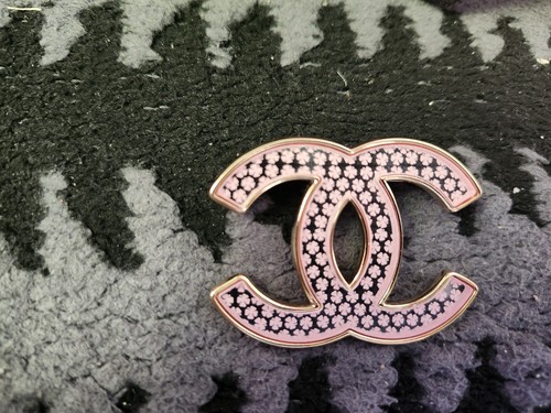 Chanel broche double c - chanel,