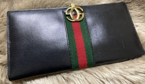 Ancien portefeuille long gucci - portefeuille,