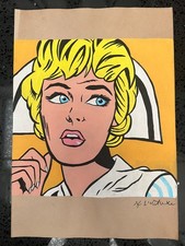 Dessin Roy Lichtenstein (fait
