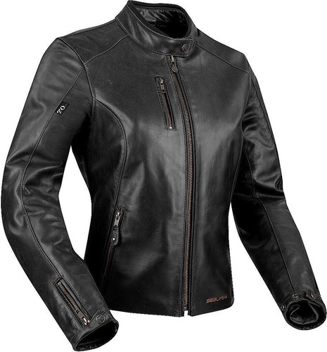 Veste cuir moto segura - cuir, de