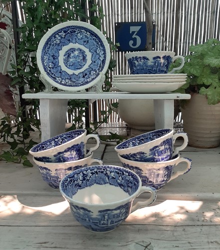Tasses faïence anglaise - 6,
