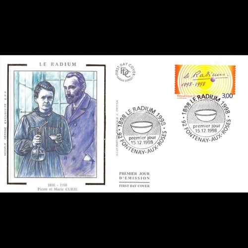 Fdc soie découverte - fdc,