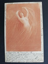 cpa Rare CARTE SANGUINE Dos