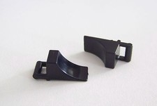 PLAYMOBIL (S122) RACING - Paire de Cales Noires pour Voitures, Remorques