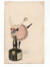Surréalisme . Alcool . Bouteille de PORTO . Danseuse, Charme