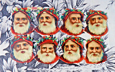 ANCIEN CHROMO DÉCOUPIS XIXe, Père Noël!