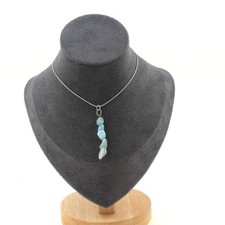 Collier 5 Perles Larimar de