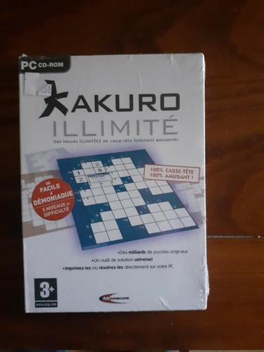 Jeux rom kakuro - cd-rom,