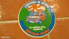 Autocollant vintage Simca