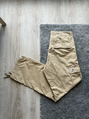 Pantalon cargo carhartt beige - cargo,
