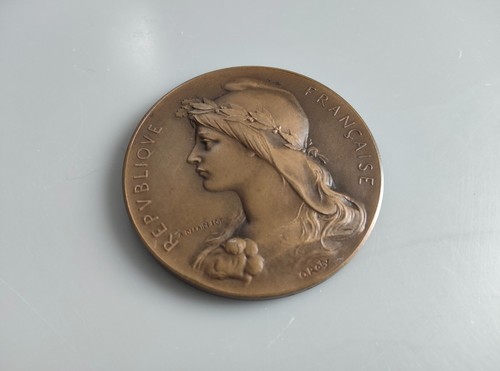 Médaille bronze marianne - ,