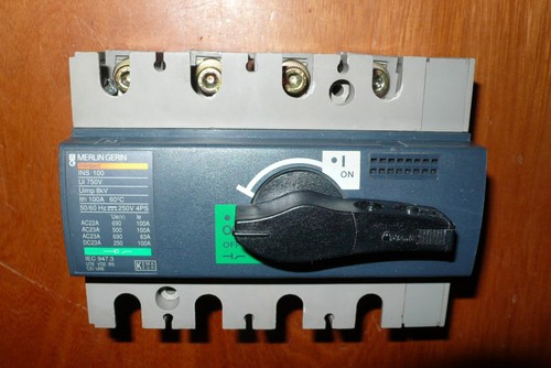 Interrupteur sectionneur 100a - interrupteur,