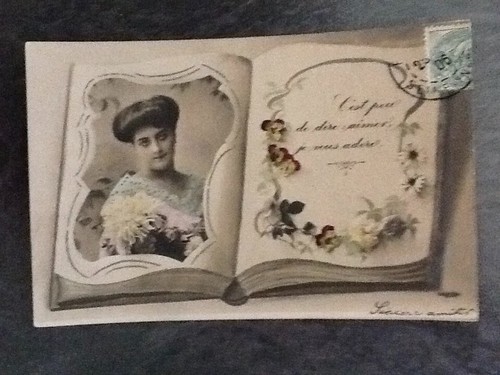 Livre ouvert portrait femme - livre,